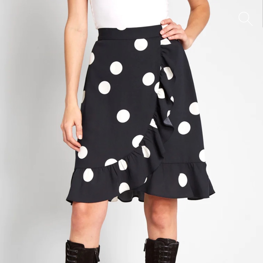 It's a Wrap Ruffled A-Line Skirt